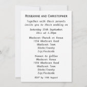 Uitnodiging tot weddenschappen in Penguin Design (Achterkant)