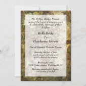 Uitnodiging tot weddenschappen in Winery Vineyard (Voorkant)