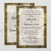 Uitnodiging tot weddenschappen in Winery Vineyard (Voorkant / Achterkant)