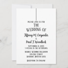 Uitnodiging tot weddenschappen met een witte kassy