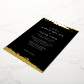 Uitnodiging tot weddenschappen met een zwarte en g (Gedraaid)