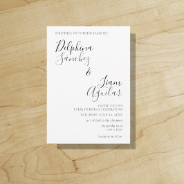 Uitnodiging tot weddenschappen met een zwarte en g