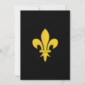 Uitnodiging tot weddenschappen met een zwarte & go (Achterkant)