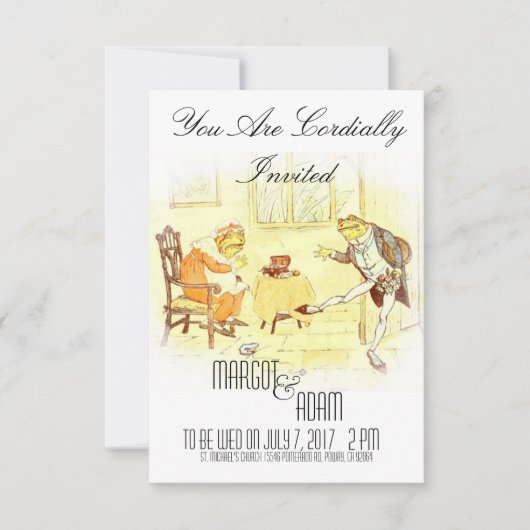 Uitnodiging tot weddenschappen met onverzettelijke (Voorkant)