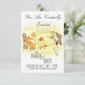 Uitnodiging tot weddenschappen met onverzettelijke (Staand voorkant)