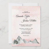 Uitnodiging tot weddenschappen met roze zonnesteek (Voorkant)