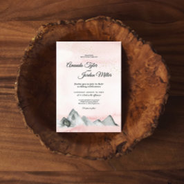 Uitnodiging tot weddenschappen met roze zonnesteek