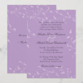 Uitnodiging tot weddenschappen met Zachte Wijnstok (Voorkant / Achterkant)