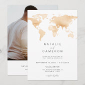 Uitnodiging tot weddenschappen op bestemming met W (Voorkant / Achterkant)