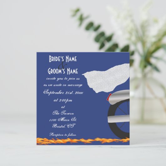 Uitnodiging tot weddenschappen op Chrome en Lace B (Staand voorkant)