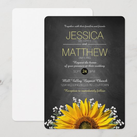 Uitnodiging tot weddenschappen op het Rustische Zo (Voorkant / Achterkant)