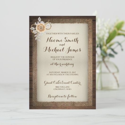 Uitnodiging tot weddenschappen op hout, ras en sch (Staand voorkant)