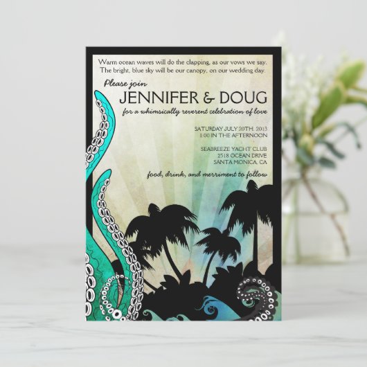 Uitnodiging tot weddenschappen op Offbeat Island-b (Staand voorkant)