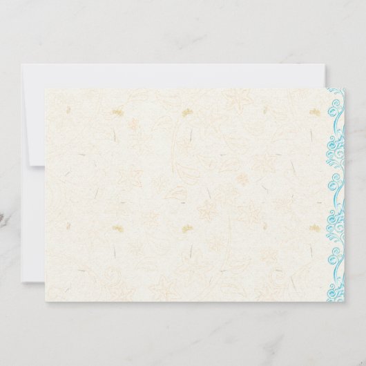 Uitnodiging tot weddenschappen op Starfish en wate (Achterkant)