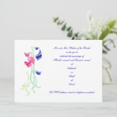 Uitnodiging tot weddenschappen op touw (Staand voorkant)