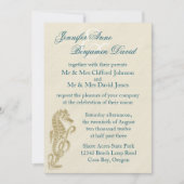 Uitnodiging tot weddenschappen op zee (Voorkant)