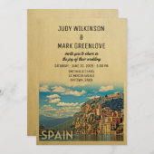  uitnodiging tot weddenschappen tussen Spanje en h (Voorkant / Achterkant)