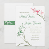 Uitnodiging tot weddenschappen van Orchid - Omslag (Voorkant / Achterkant)