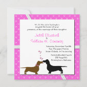 Uitnodiging tot weddenschappen via Whimsical Dachs (Voorkant)