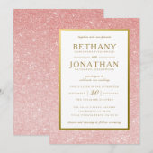 Uitnodiging tot weduwen en gouden weddenschappen (Voorkant / Achterkant)