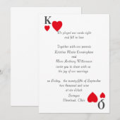 Uitnodiging tot weduwen en koninginnen (Voorkant / Achterkant)