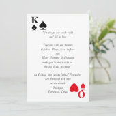 Uitnodiging tot weduwen en koninginnen (3) (Staand voorkant)