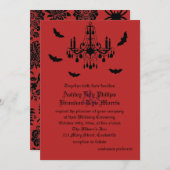 Uitnodiging tot weduwen en luchters (Voorkant / Achterkant)