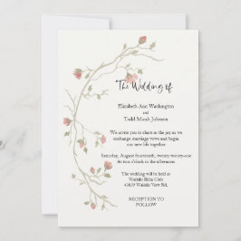 Uitnodiging tot weduwen en Waterverf van Blinzen