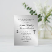 Uitnodiging tot weduwen en weddenschappen (Staand voorkant)