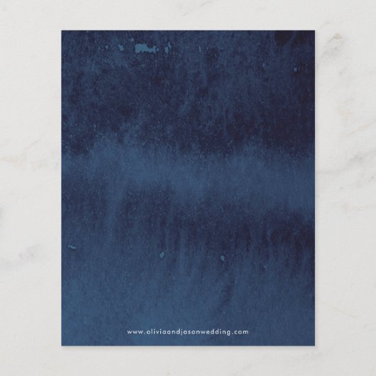 Uitnodiging tot weduwen van het Koord van de Beach (Achterkant)