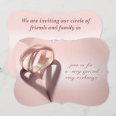 Uitnodiging tot weduwen van Ring (Voorkant / Achterkant)