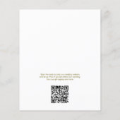 Uitnodiging tot weduwen zonder tijdloze bloeding (Achterkant)