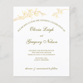 Uitnodiging tot weduwen zonder tijdloze bloeding