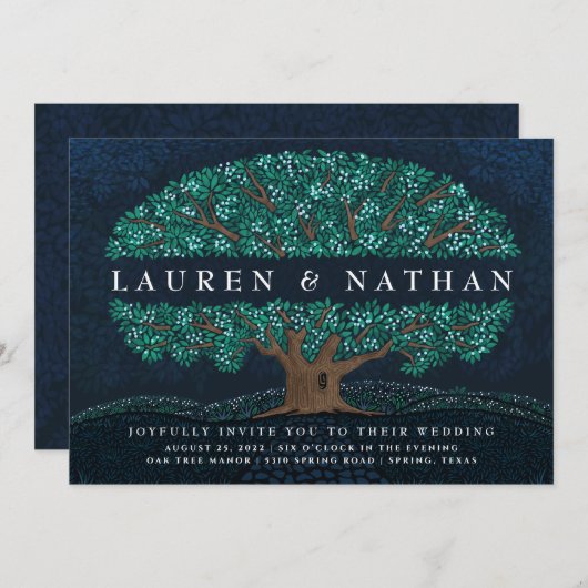 Uitnodiging tot weduwschap (Voorkant / Achterkant)