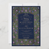 Uitnodiging tot weduwschap aan de rand / Faux Gold (Voorkant)