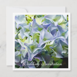 Uitnodiging tot weduwschap Hydrangea