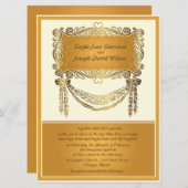 Uitnodiging tot weduwschap met 6,5 x 8,75 inch (Voorkant / Achterkant)