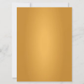 Uitnodiging tot weduwschap met 6,5 x 8,75 inch (Achterkant)