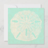  uitnodiging tot weduwschap met een dollar en een  (Achterkant)