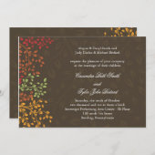 Uitnodiging tot weduwschap met een flinke kogel (Voorkant / Achterkant)