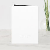 Uitnodiging tot weduwschap met late Chalkboard (Achterkant)