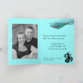 Uitnodiging tot weduwschap met Peacock (Binnen)