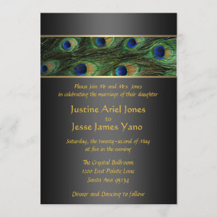 Uitnodiging tot weduwschap met Peacock