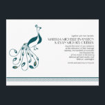 Uitnodiging tot weduwschap met Peacock<br><div class="desc">HELPFUL HINT voltooi de sjabloon (vul tekst in en upload foto's) EERST. Als u om het even welke lay-outveranderingen zou willen aanbrengen en/of tekst/afbeeldingen toevoegen, klik "pas het aan"NA het invullen van de sjabloon. Controleer alle zijden van dit ontwerp voordat u uw bestelling verzendt. Wat u op het scherm ziet,...</div>