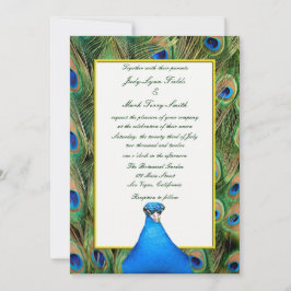 Uitnodiging tot weduwschap met Peacock