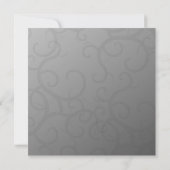 Uitnodiging tot weduwschap met Rozen (Achterkant)