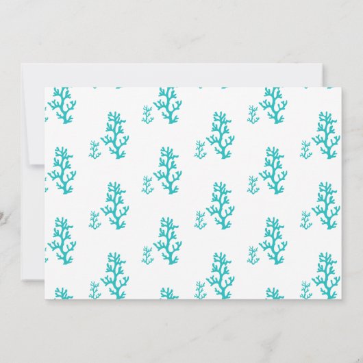 Uitnodiging tot weduwschap op het strand van Turqu (Achterkant)