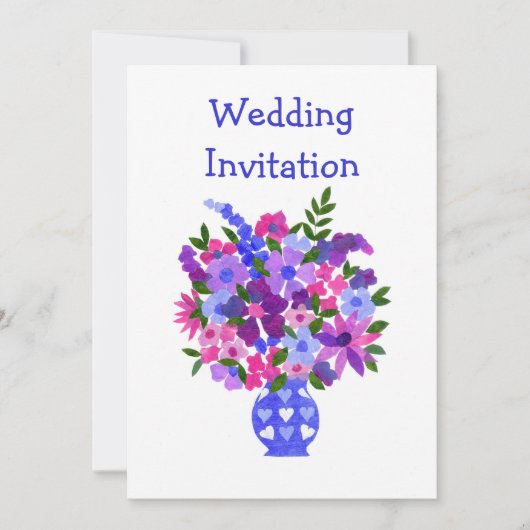  uitnodiging tot weduwschap over de ventilator (Voorkant)