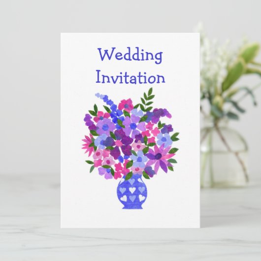 uitnodiging tot weduwschap over de ventilator (Staand voorkant)