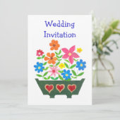  uitnodiging tot weduwschap over de ventilator (Staand voorkant)